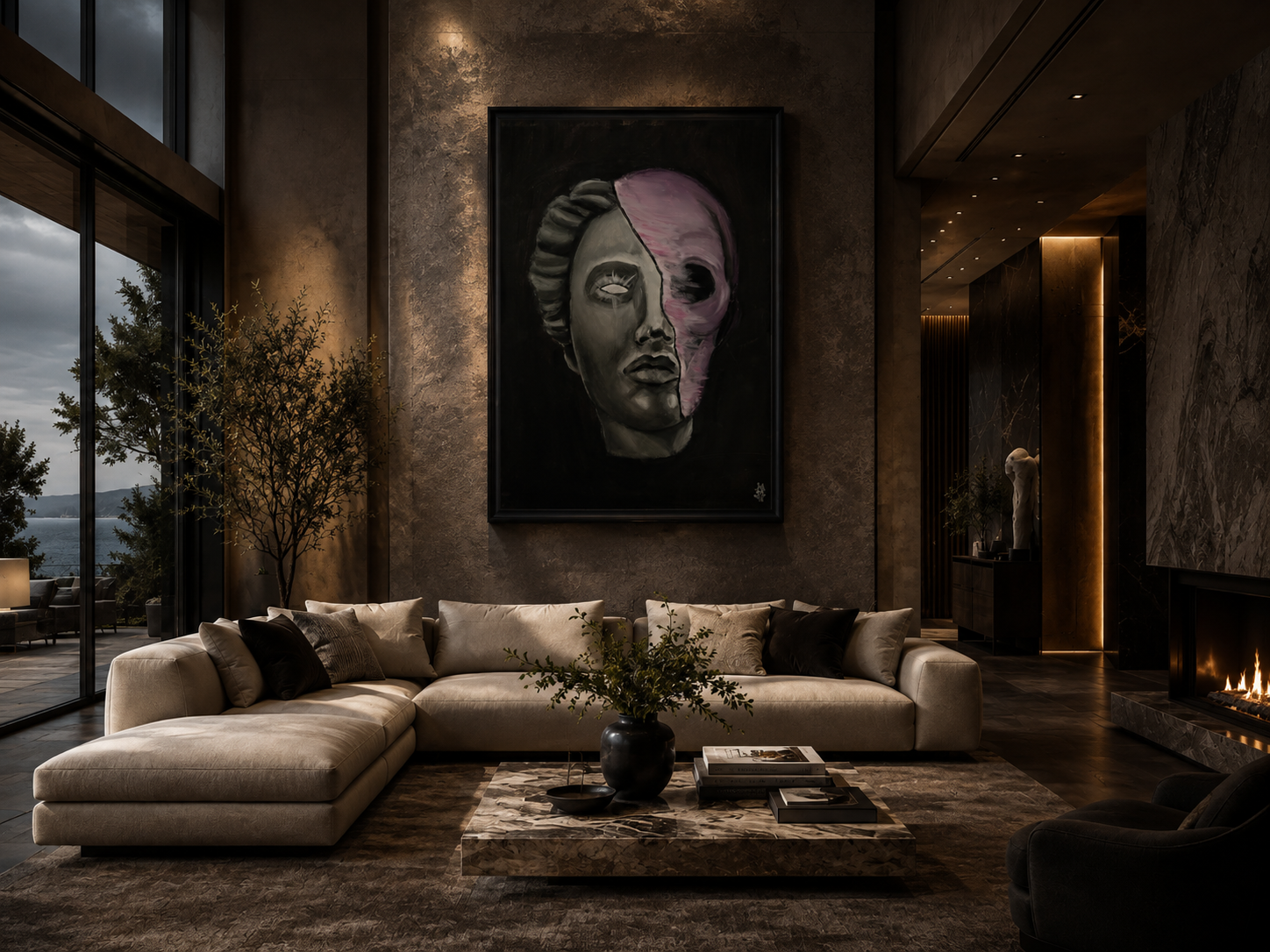 Wallprint "Duality" | Part 1 van de 3LOGY collectie