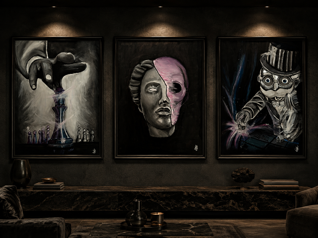 3LOGY WALLPRINT 3-Delige collectie