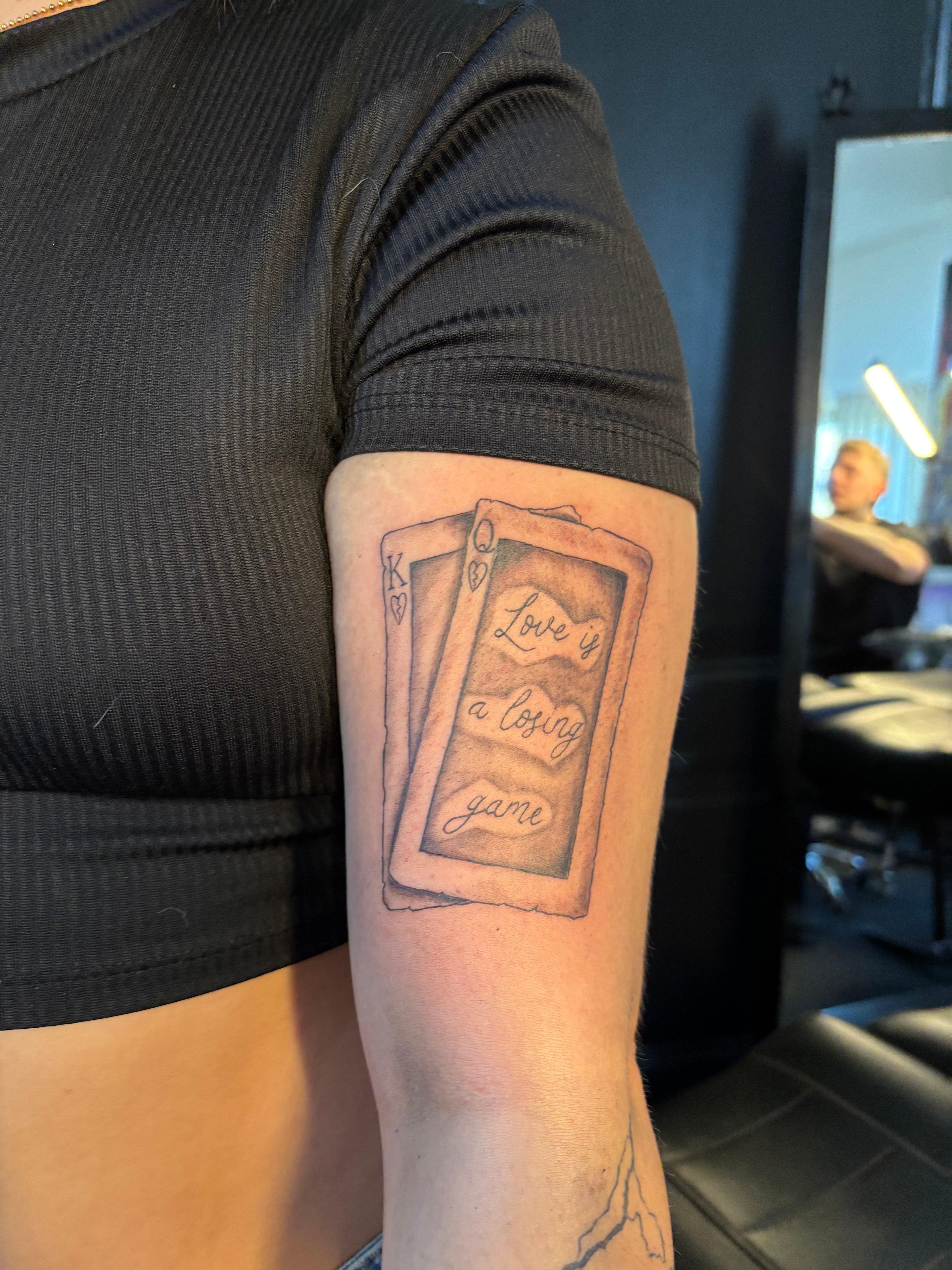 Halve dagsessie ( Middelgrote tattoo)