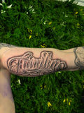 Halve dagsessie ( Middelgrote tattoo)