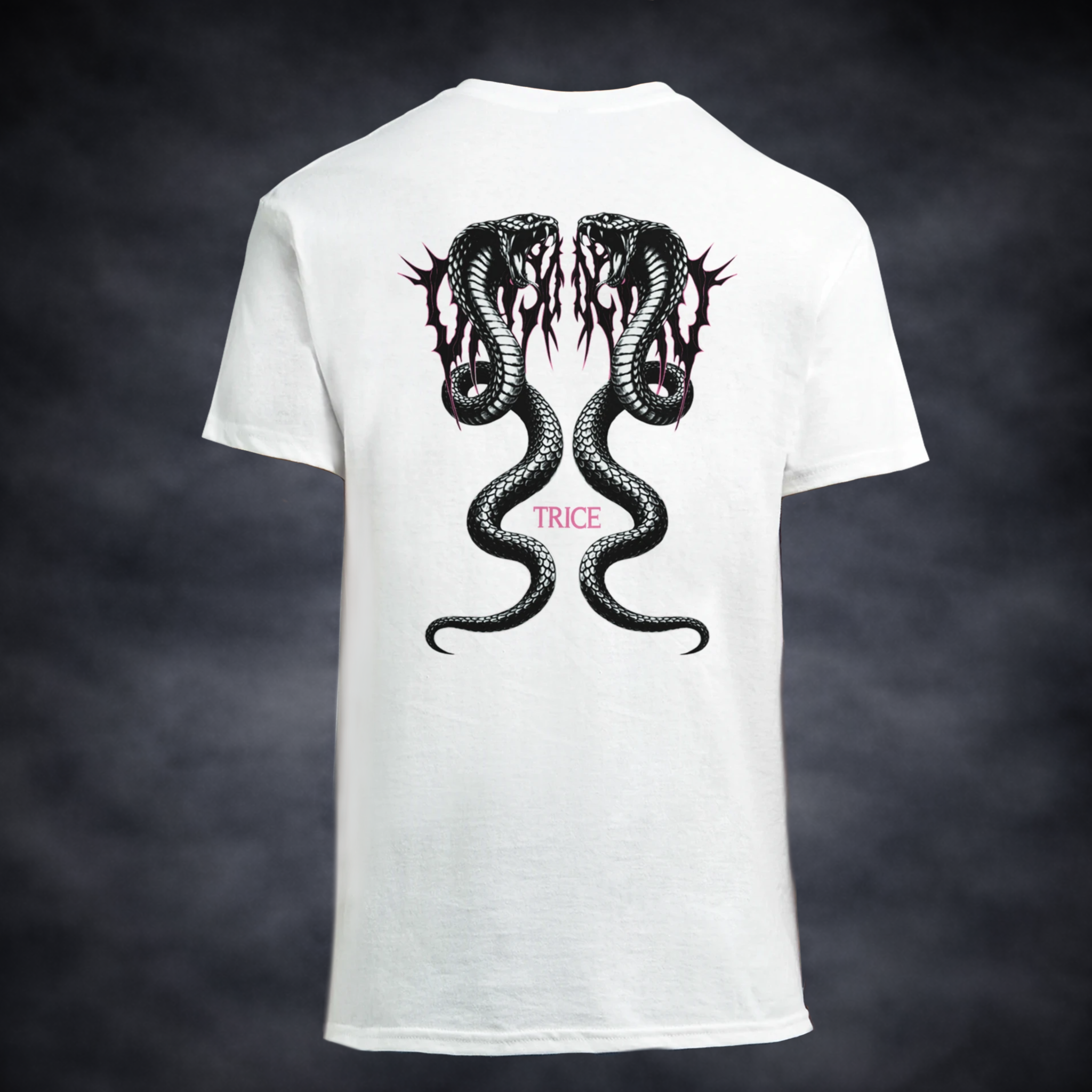 Oversized T-Shirt | Techno Venom White Edition | Changes Lente Collectie 2026