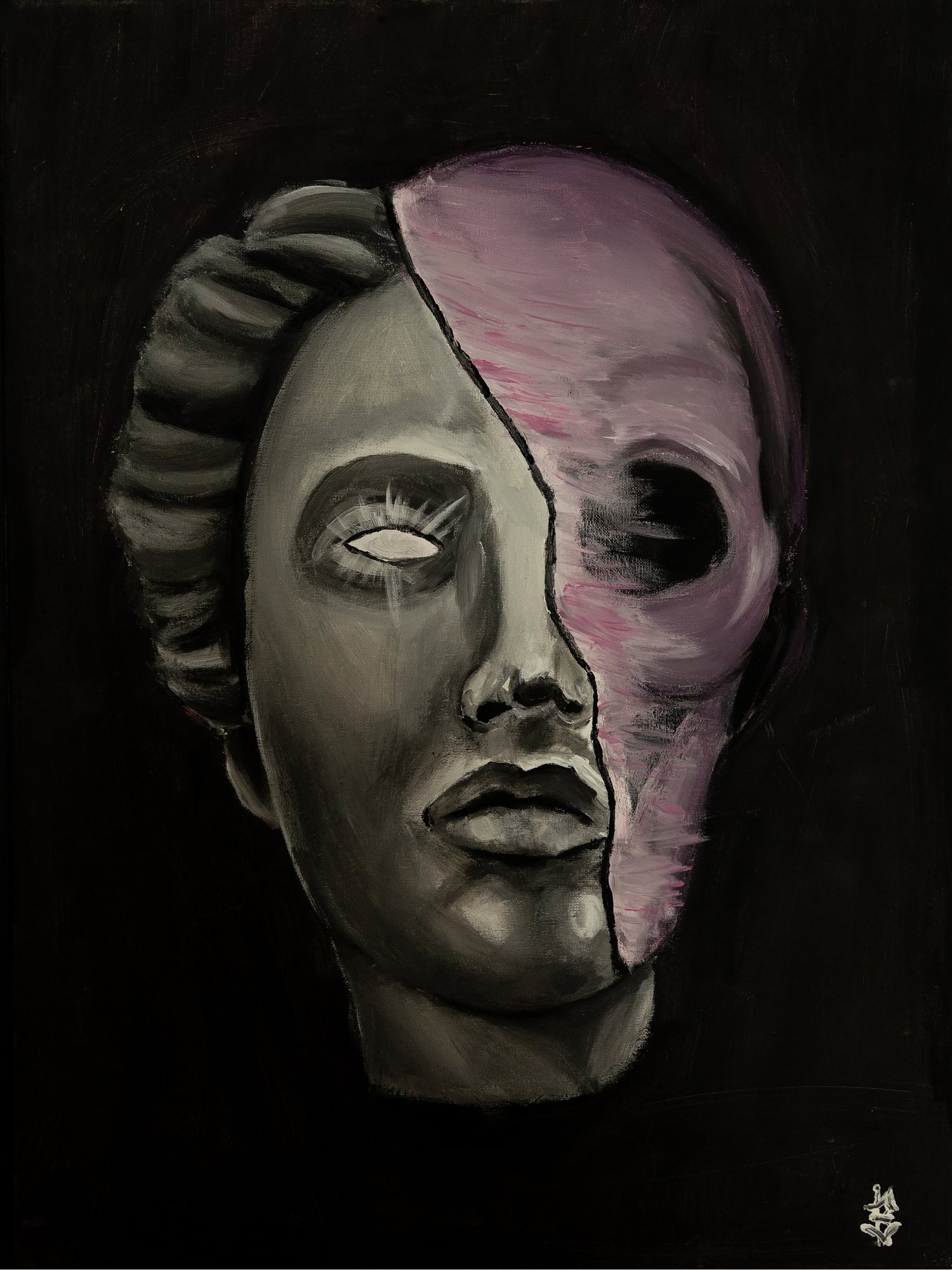 Wallprint "Duality" | Part 1 van de 3LOGY collectie