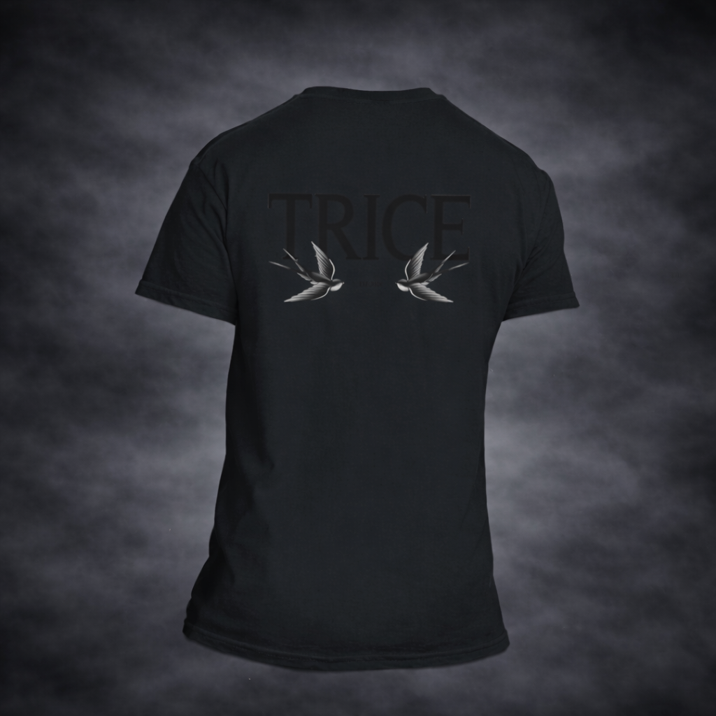 Oversized T-Shirt | Classic TRICE & Swallows | INK & TRAP Collection Winter 2026 | ABT