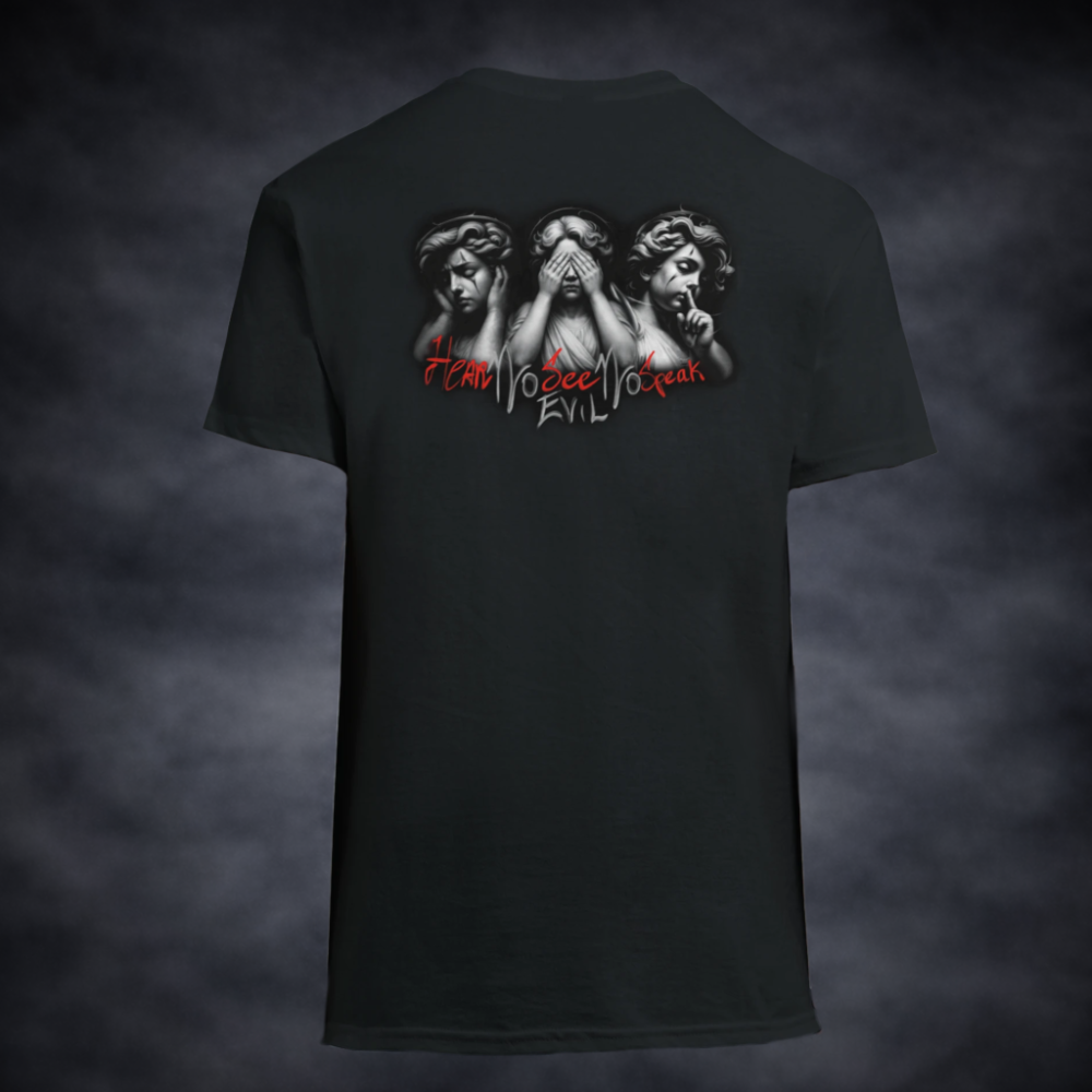 Oversized T-Shirt | Hear no, Speak no, See no Evil | INK & TRAP Collection Winter 2026 | ABT